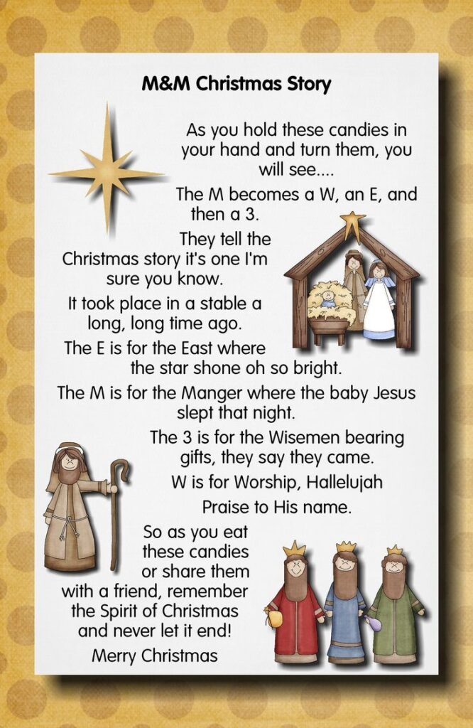 The Bible Christmas Story Printable