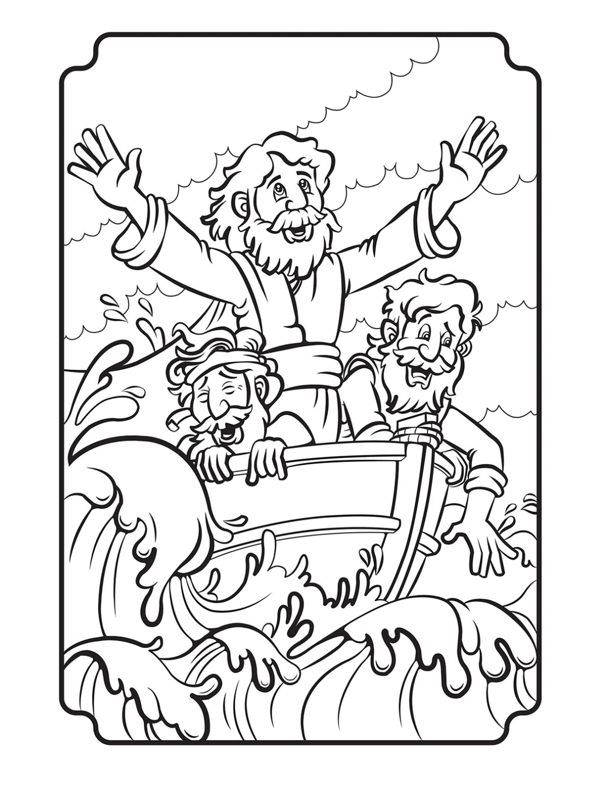 Printable Bible Story Coloring Sheets bible weloveprintables net
