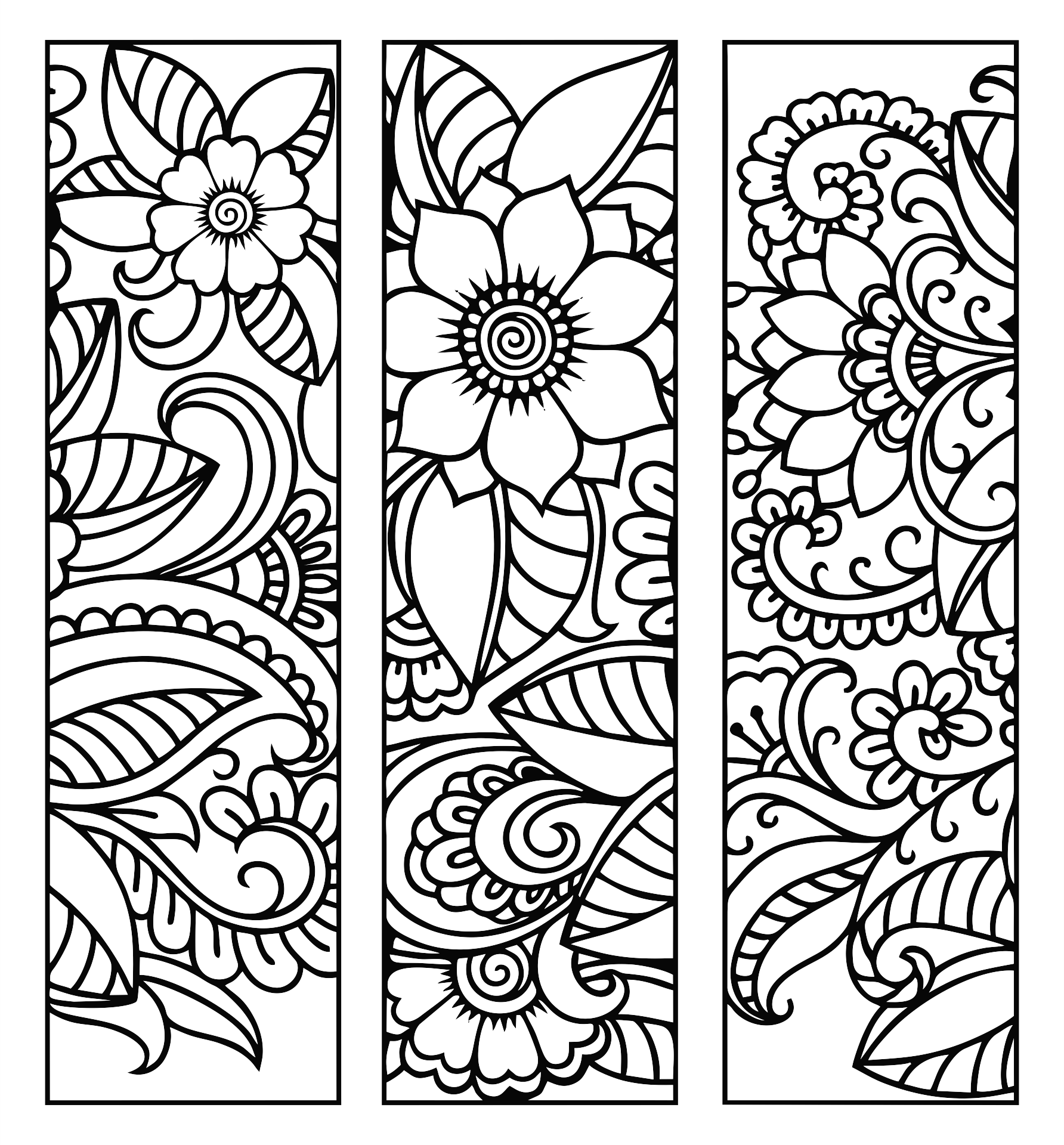 Coloring Bookmarks For Kids 10 Free PDF Printables Printablee