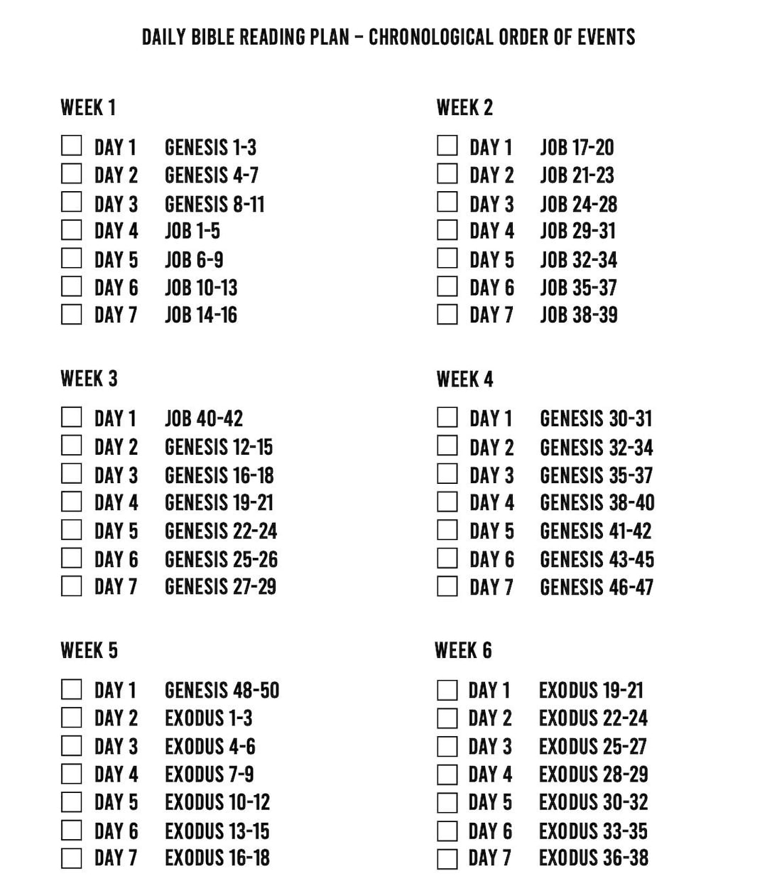 Most Accurate Chronological Bible Reading Plan Pdf Www inf inet