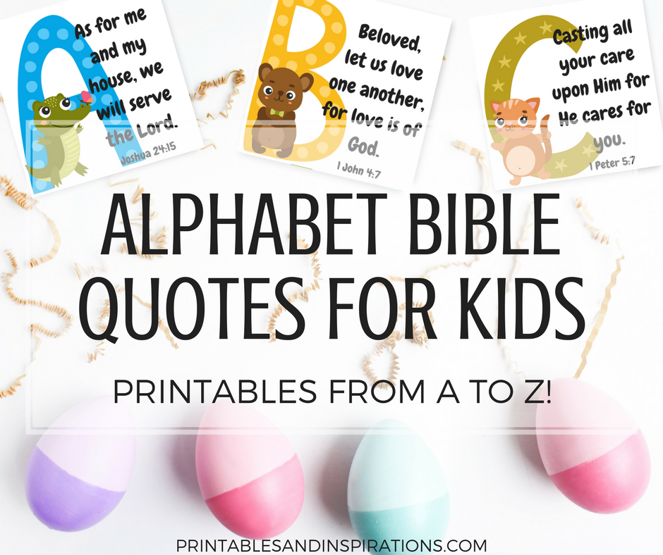 Printable Alphabet Bible Verses Printable Kids Entertainmentprintable 