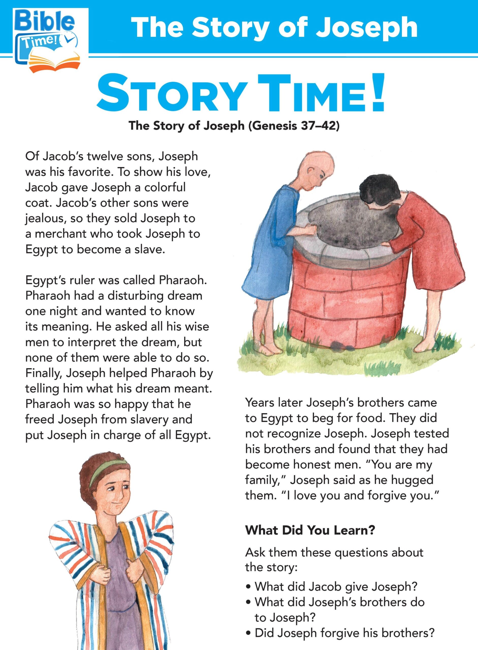 Printable Bible Stories