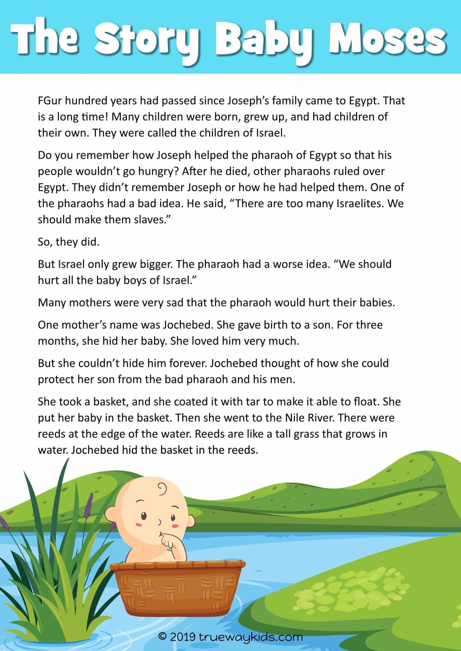 Printable Bible Story Pictures