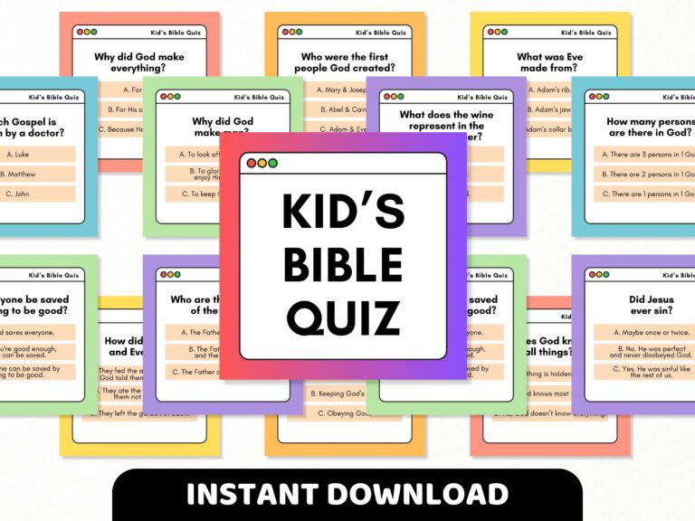 Printable Bible Trivia Questions Answers In Categories 49 OFF